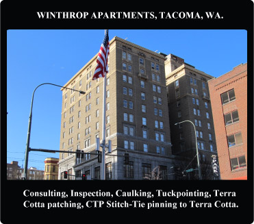 Winthrop Apartments, Tacoma, Exterior distance view